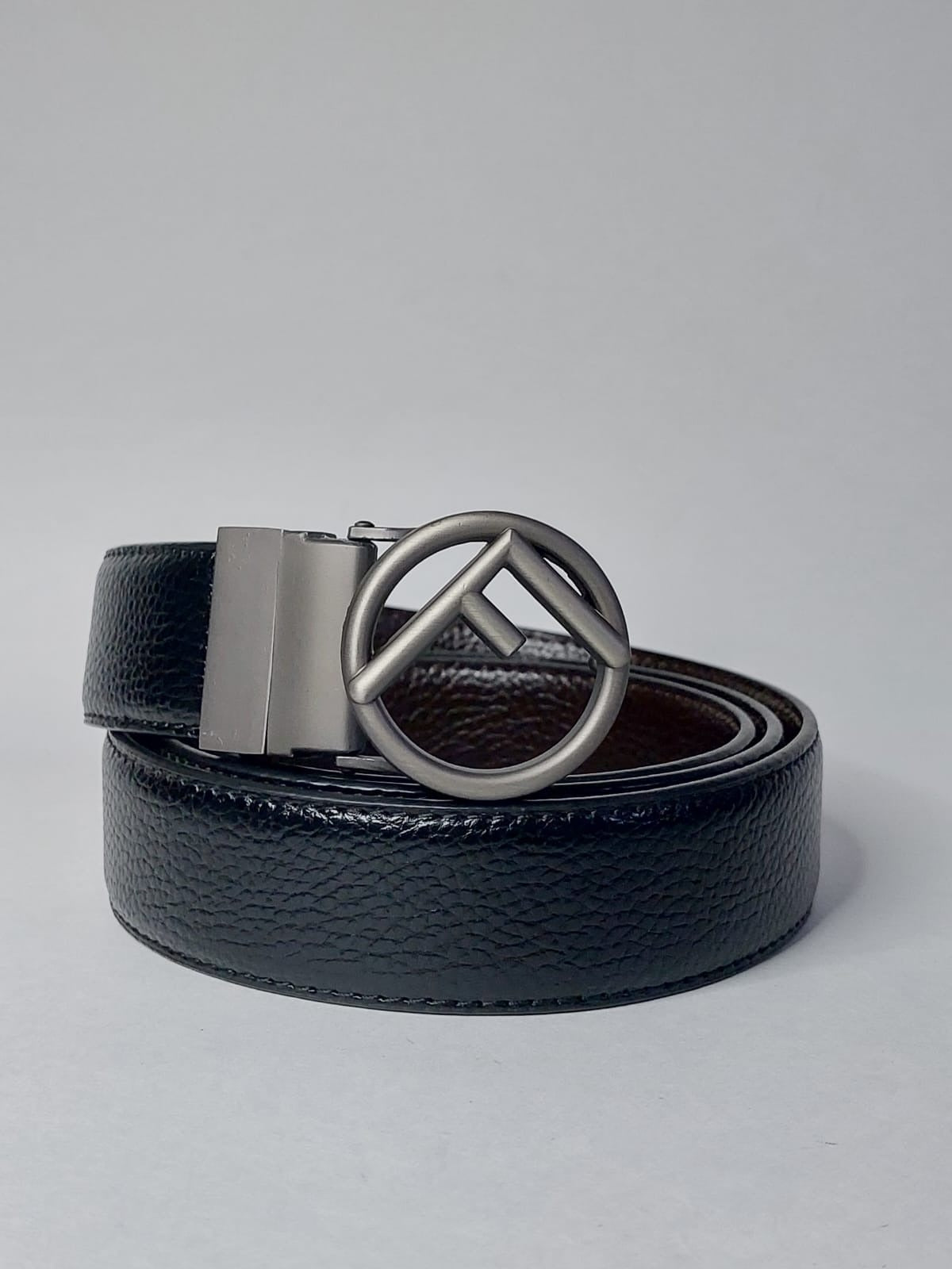 Fendi Initiales Leather Belt