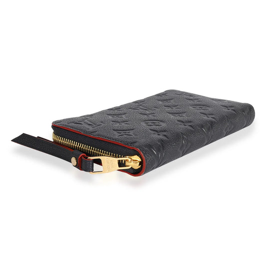 Louis Vuitton Marine Rouge Monogram Empreinte Zippy Wallet