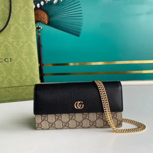 Gucci GG Marmont Chain Wallet