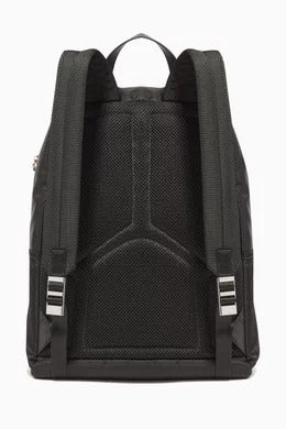 Prada Triangle Logo Backpack in Nylon