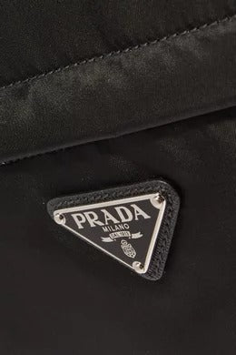 Prada Triangle Logo Backpack in Nylon