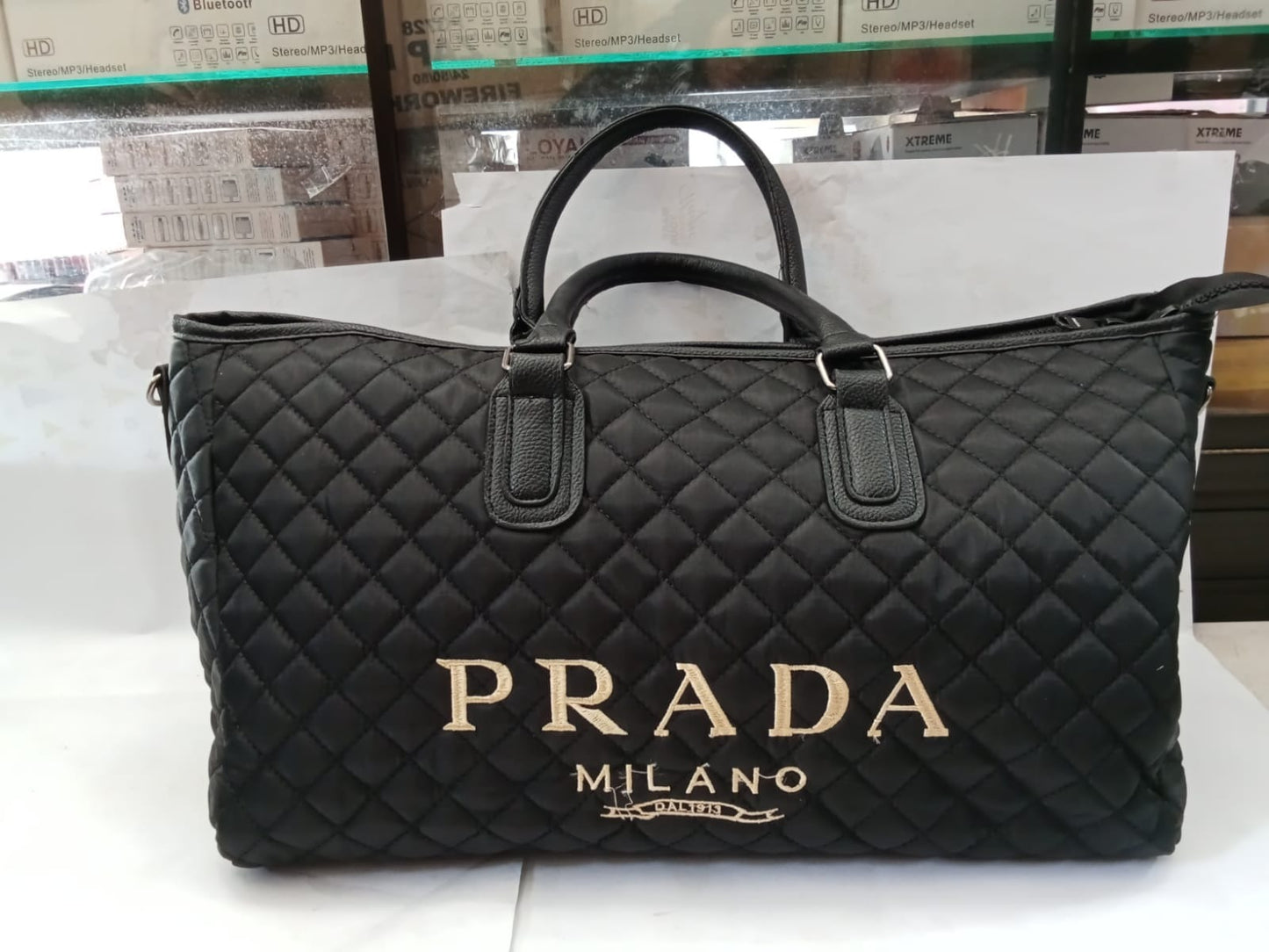 Prada Milano Nylon Travel Bag