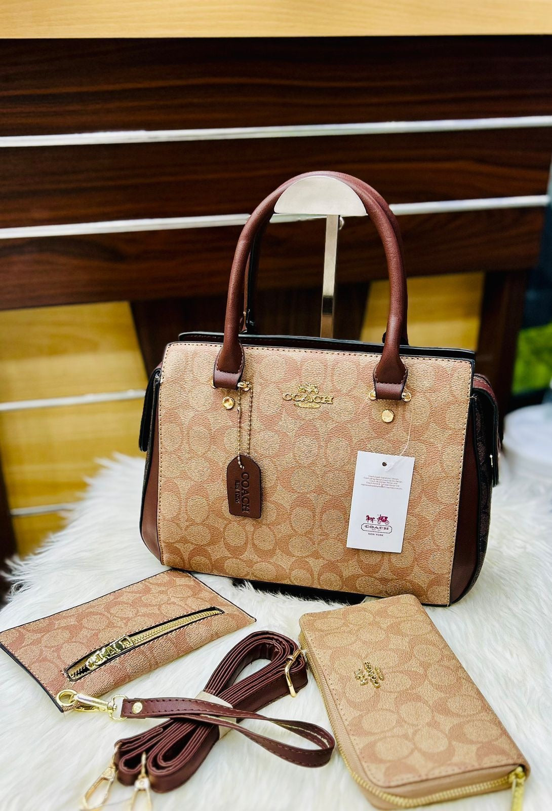 COACH Signature Tote Bag