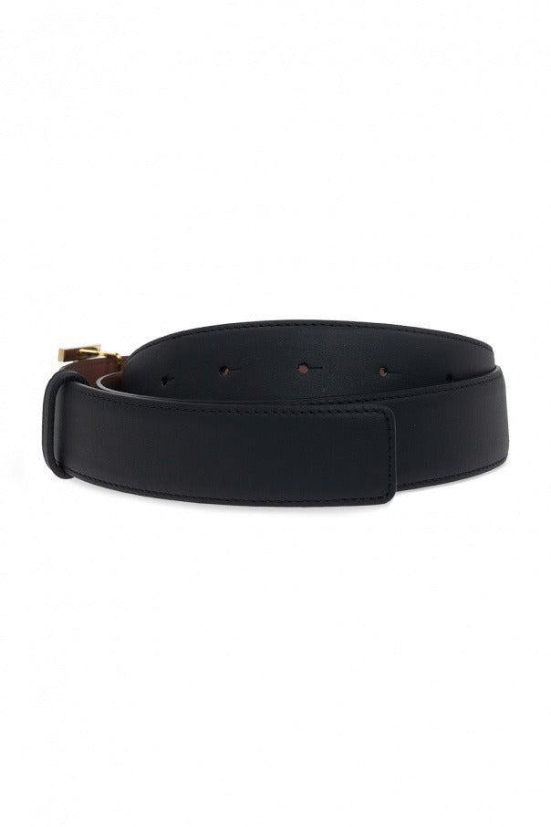 Burberry BLACK ‘TB’ reversible belt