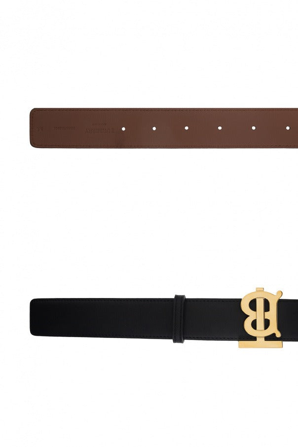 Burberry BLACK ‘TB’ reversible belt