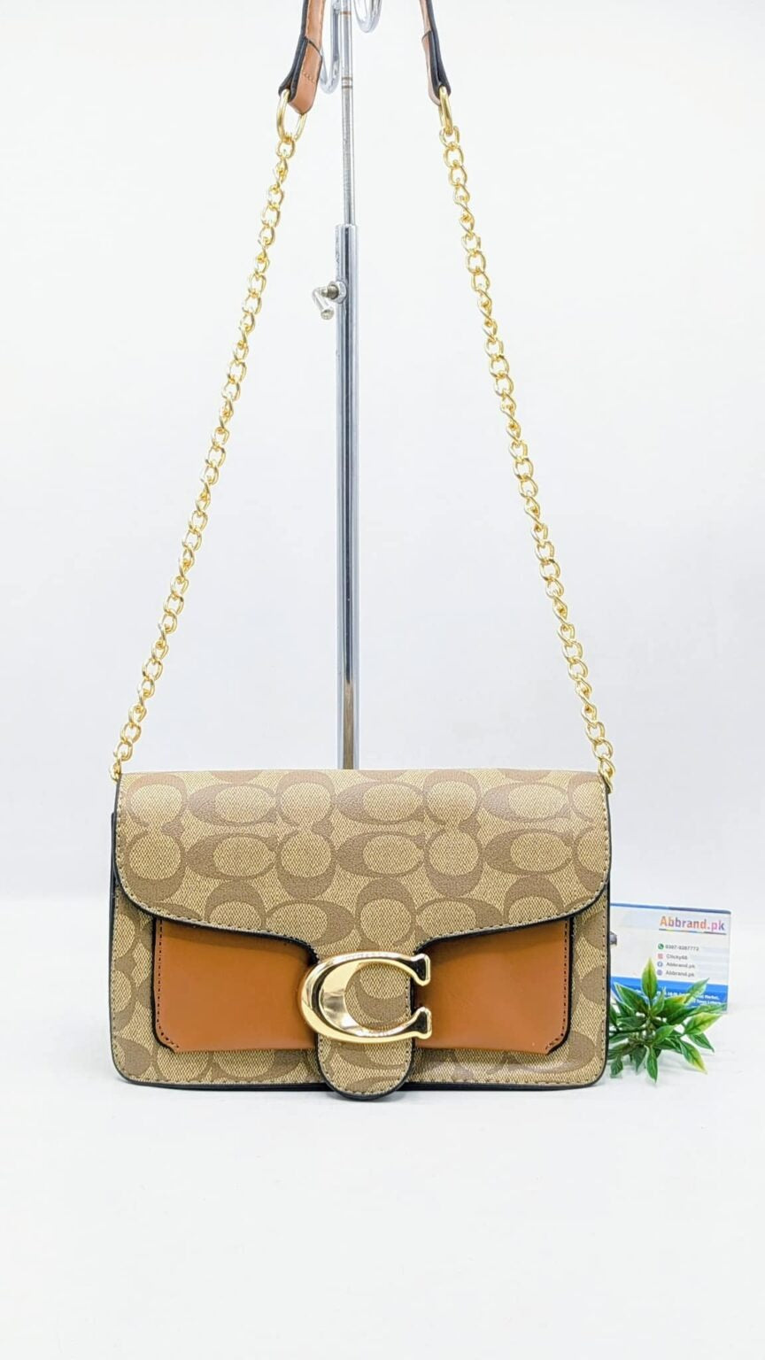 Coach Tabby Leather Shoulder Bag