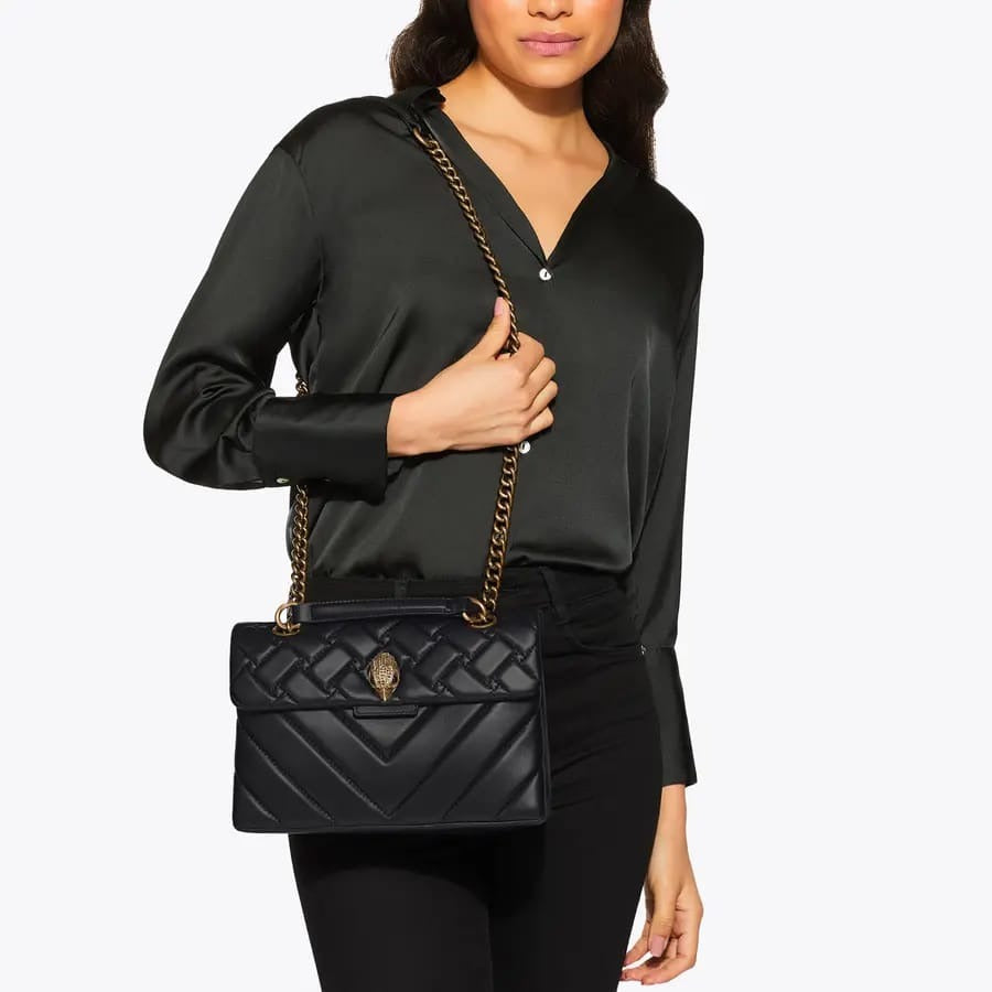 Kurt Geiger London Kensington Leather Shoulder Bag