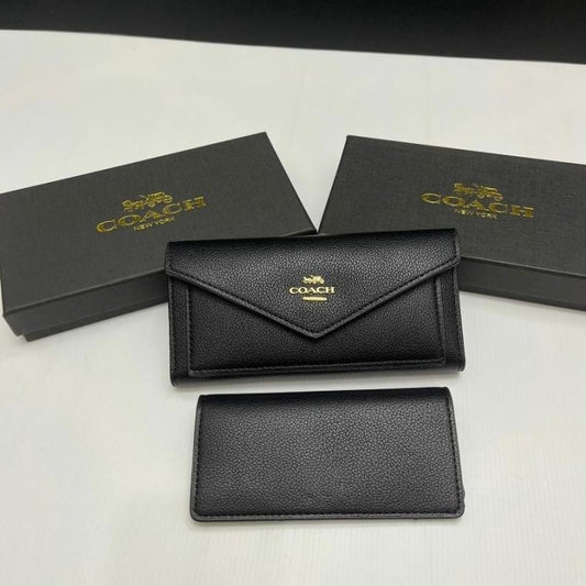 Coach Leather 2in1 Envelop Wallet