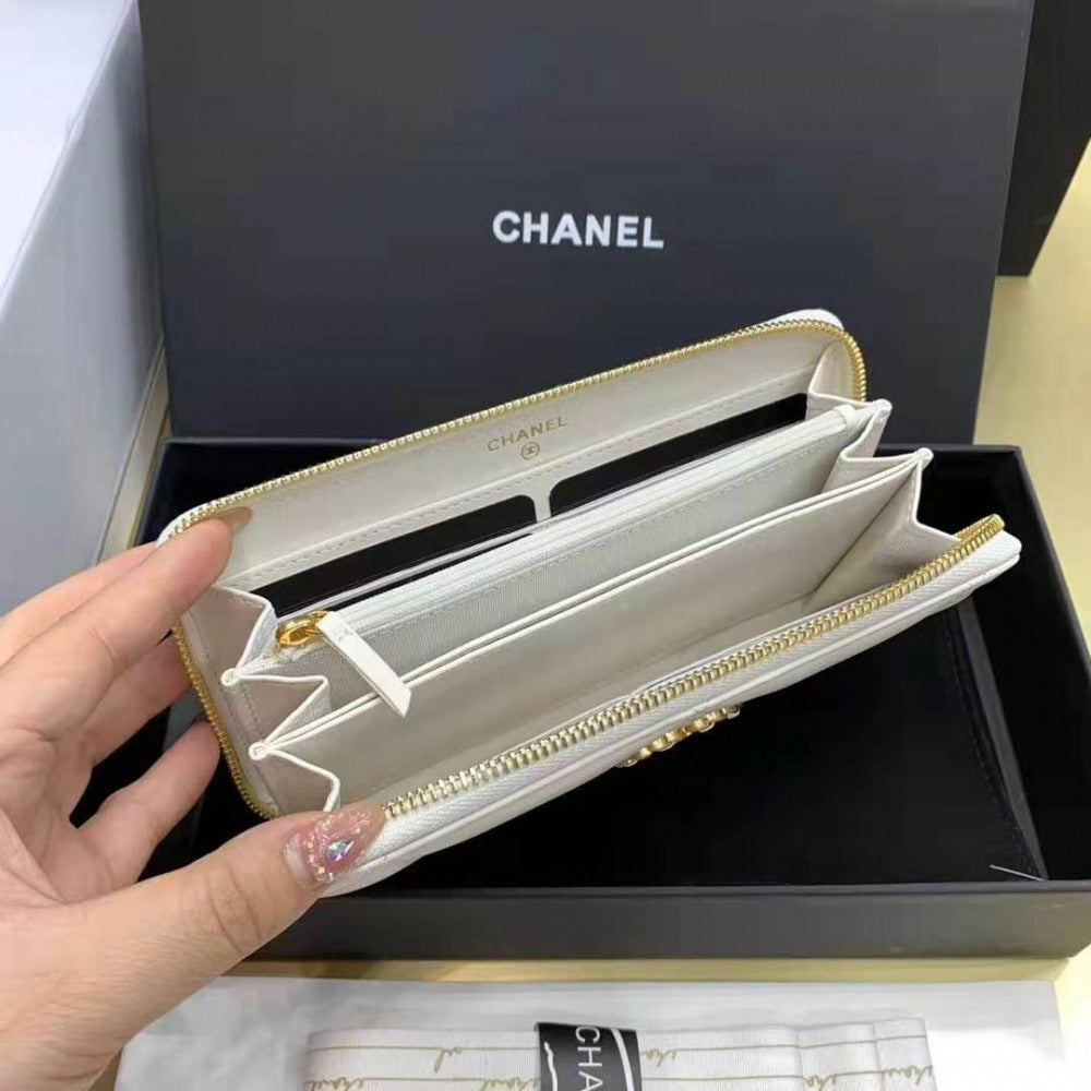 Chanel Long Zipped Wallet