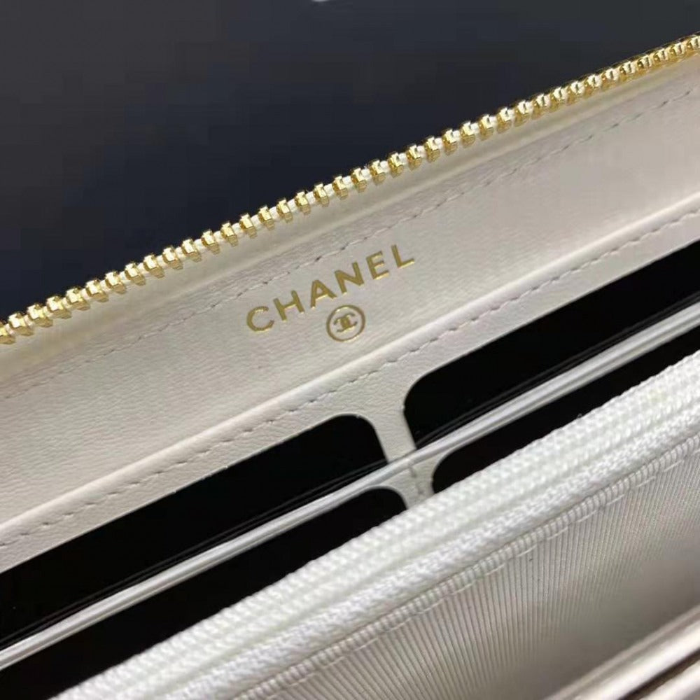 Chanel Long Zipped Wallet