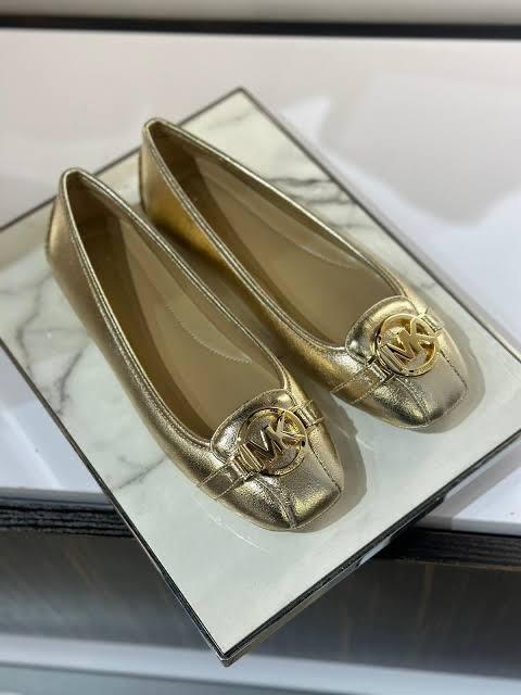 Michael Kors Fulton Metallic Moccasins