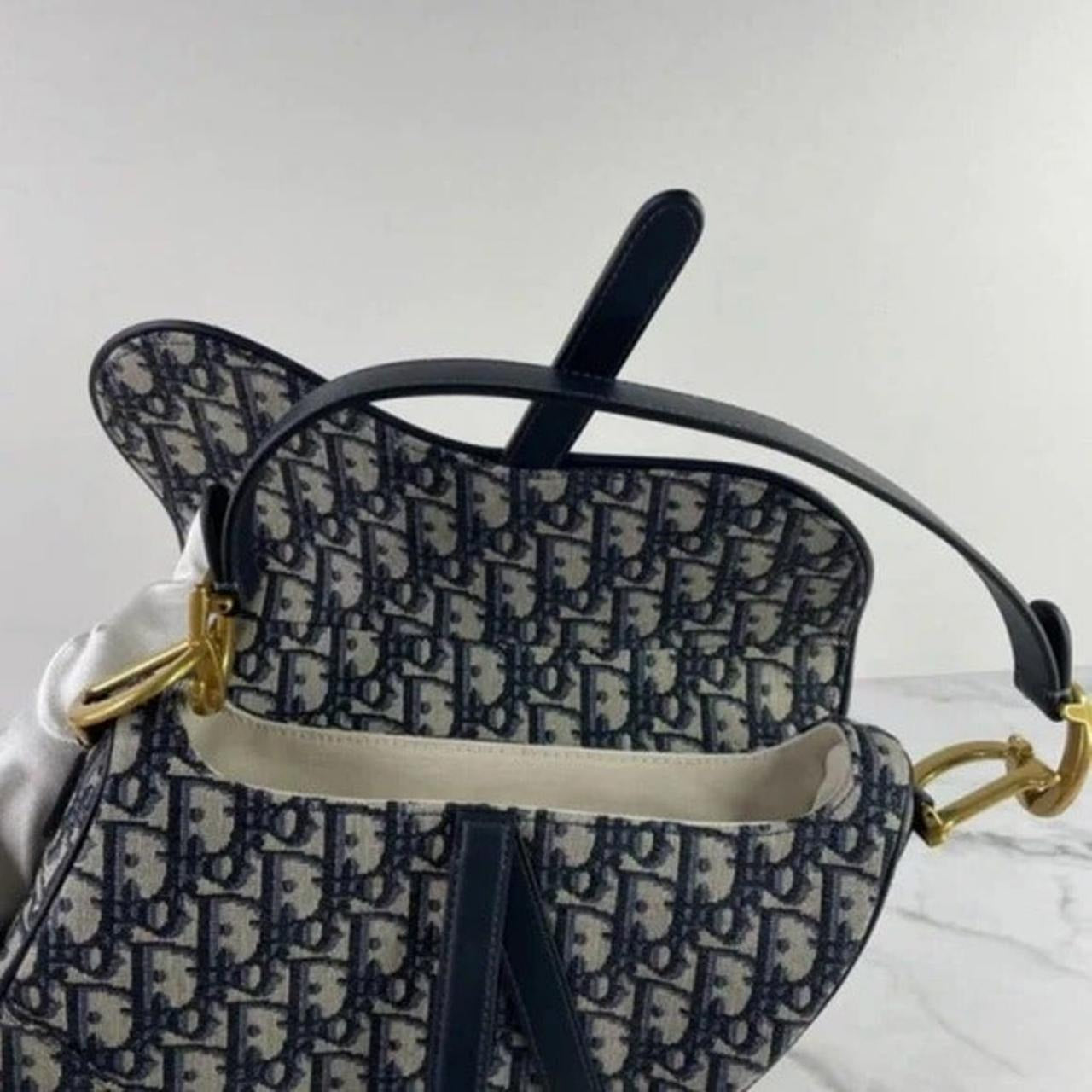 Christian Dior Saddle Bag With Strap Shoulder Bag