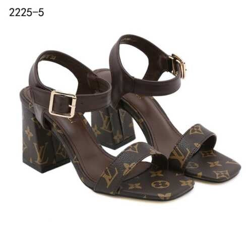 Louis Vuitton Women's Square Heel Sandals