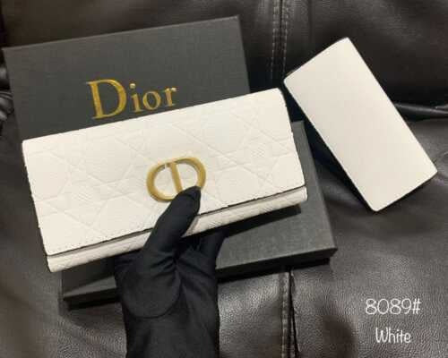 Dior Dompet Wanita Christian Wallet 2 in 1