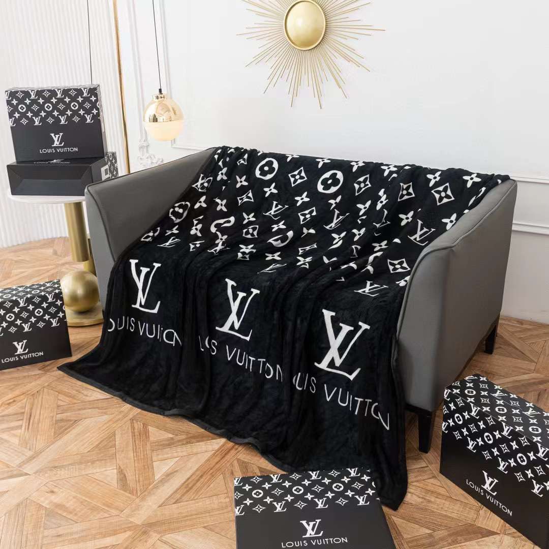 LV Black Comforter