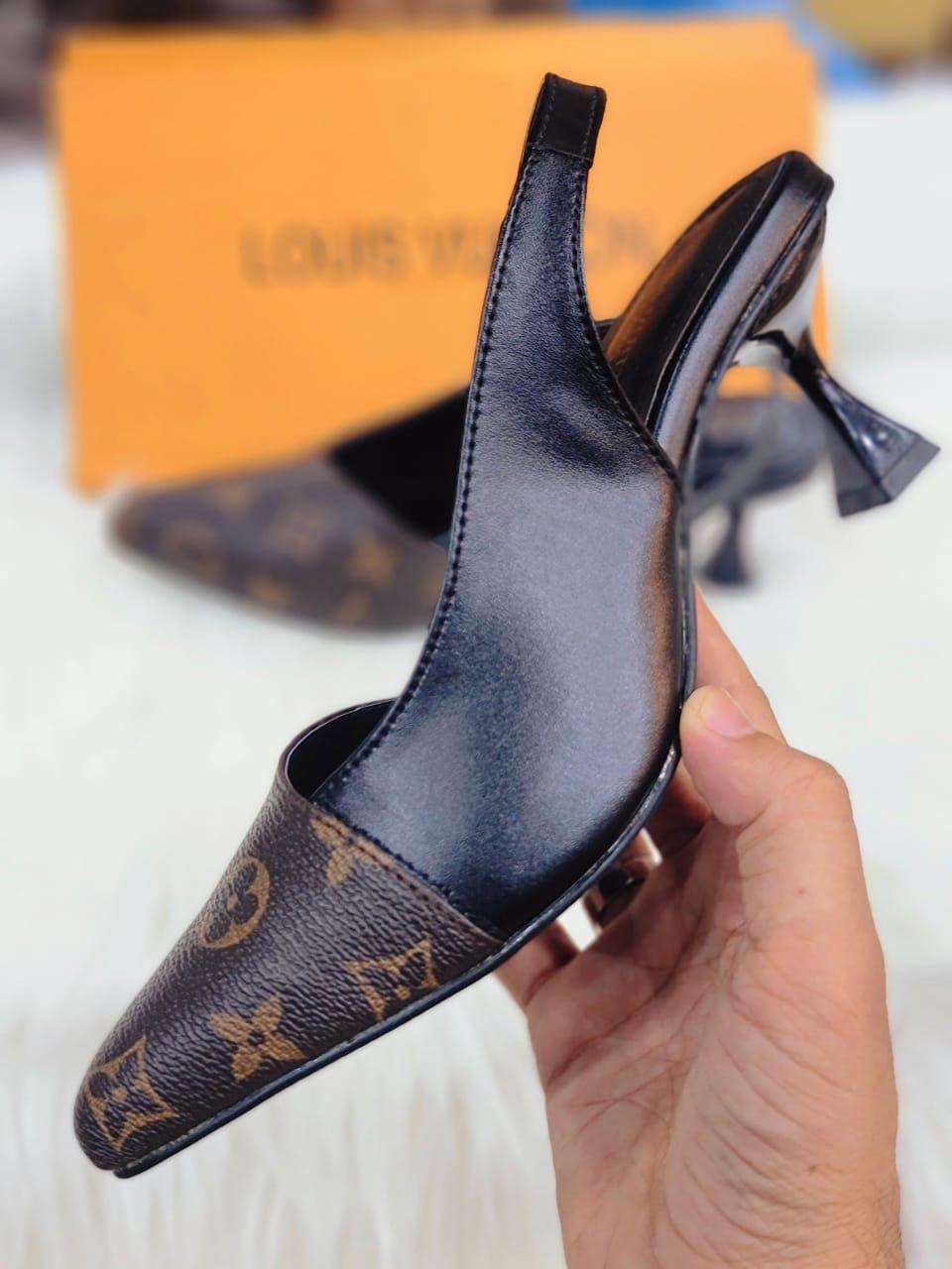 Louis Vuitton Women's  Monogram Slingback