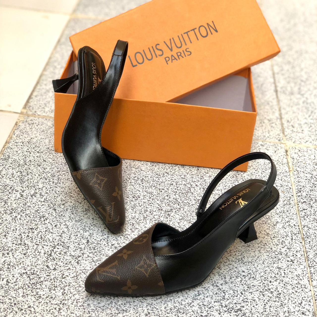 Louis Vuitton Women's  Monogram Slingback