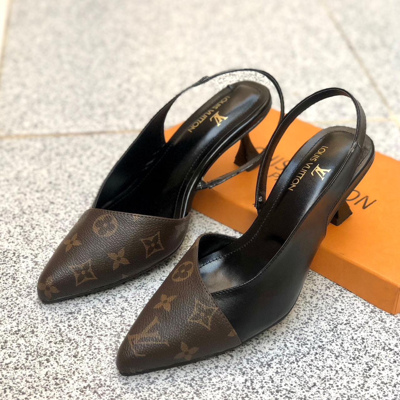 Louis Vuitton Women's  Monogram Slingback