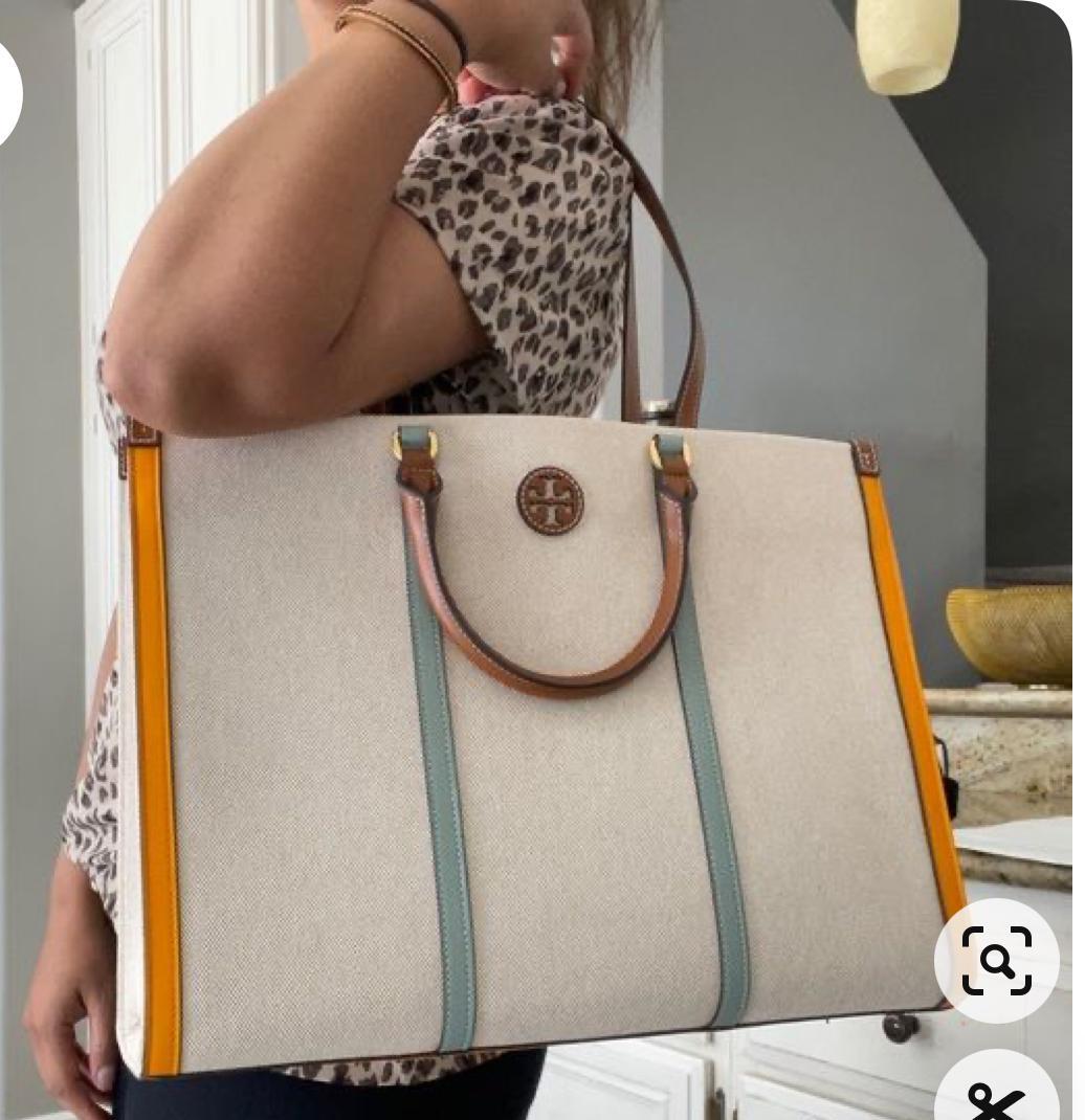 Tory Burch Blake Canvas Jumbo Tote