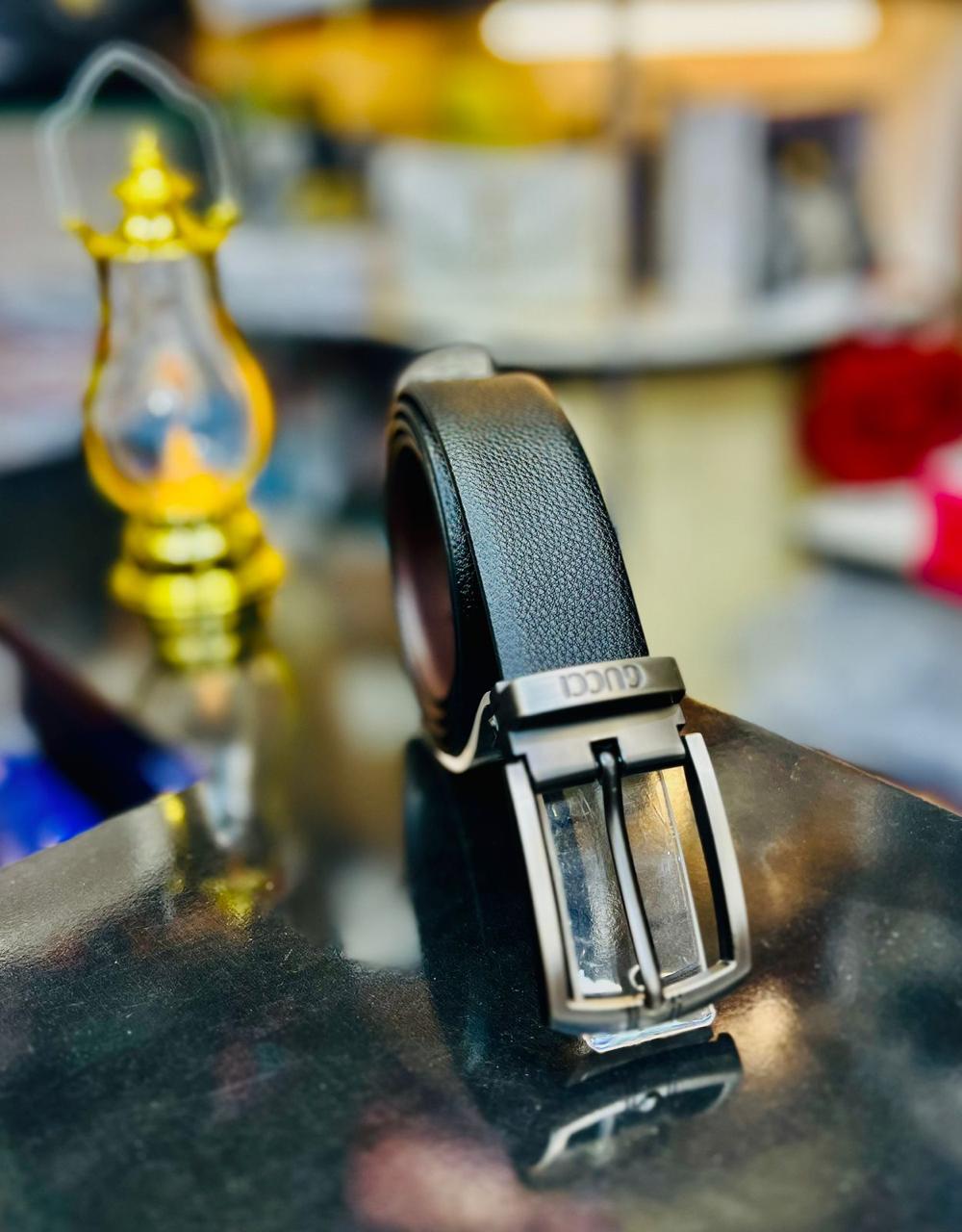 Gucci Men's Italian Leather Belt