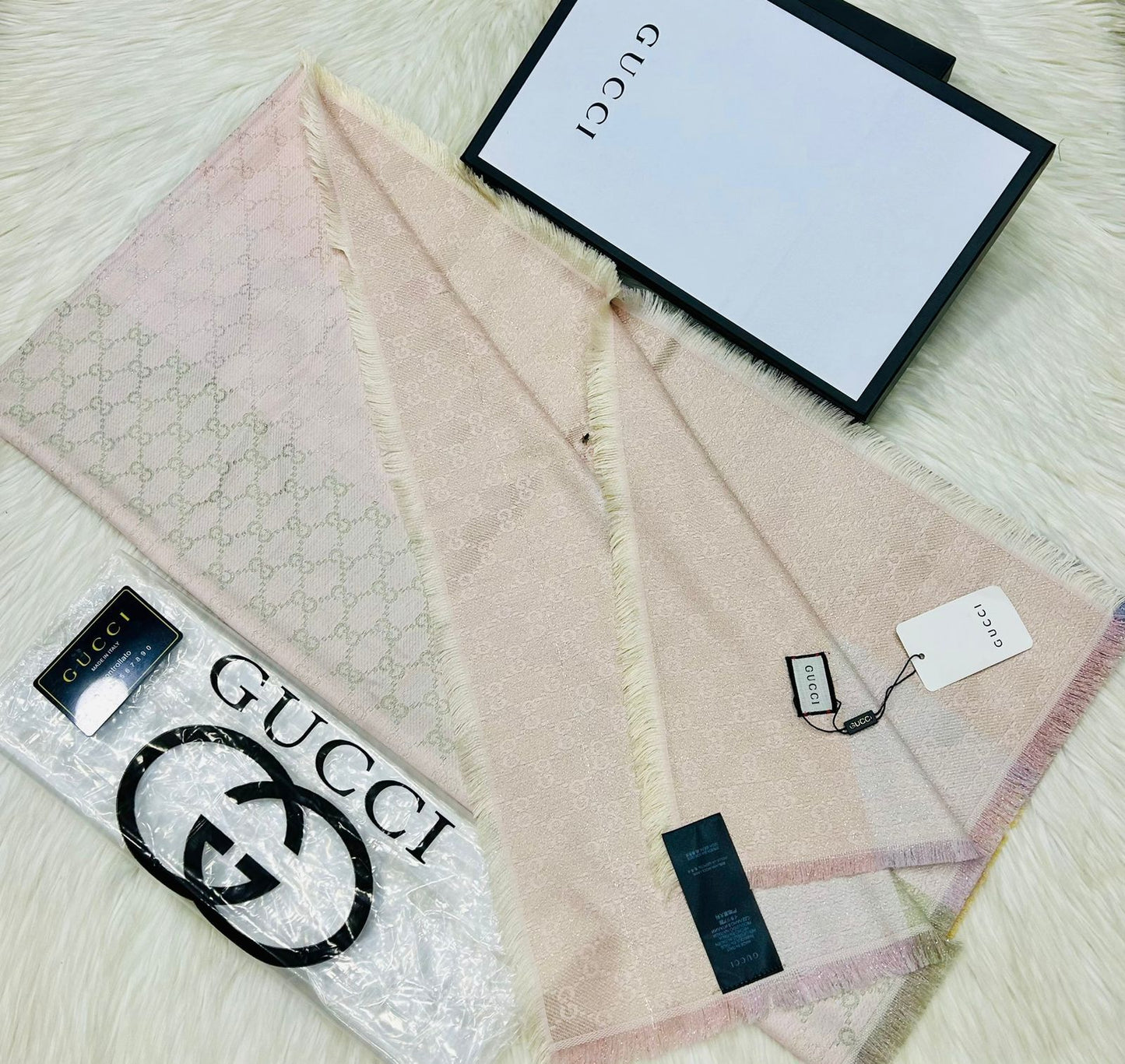 Gucci Premium Shawls 58×58 Inches