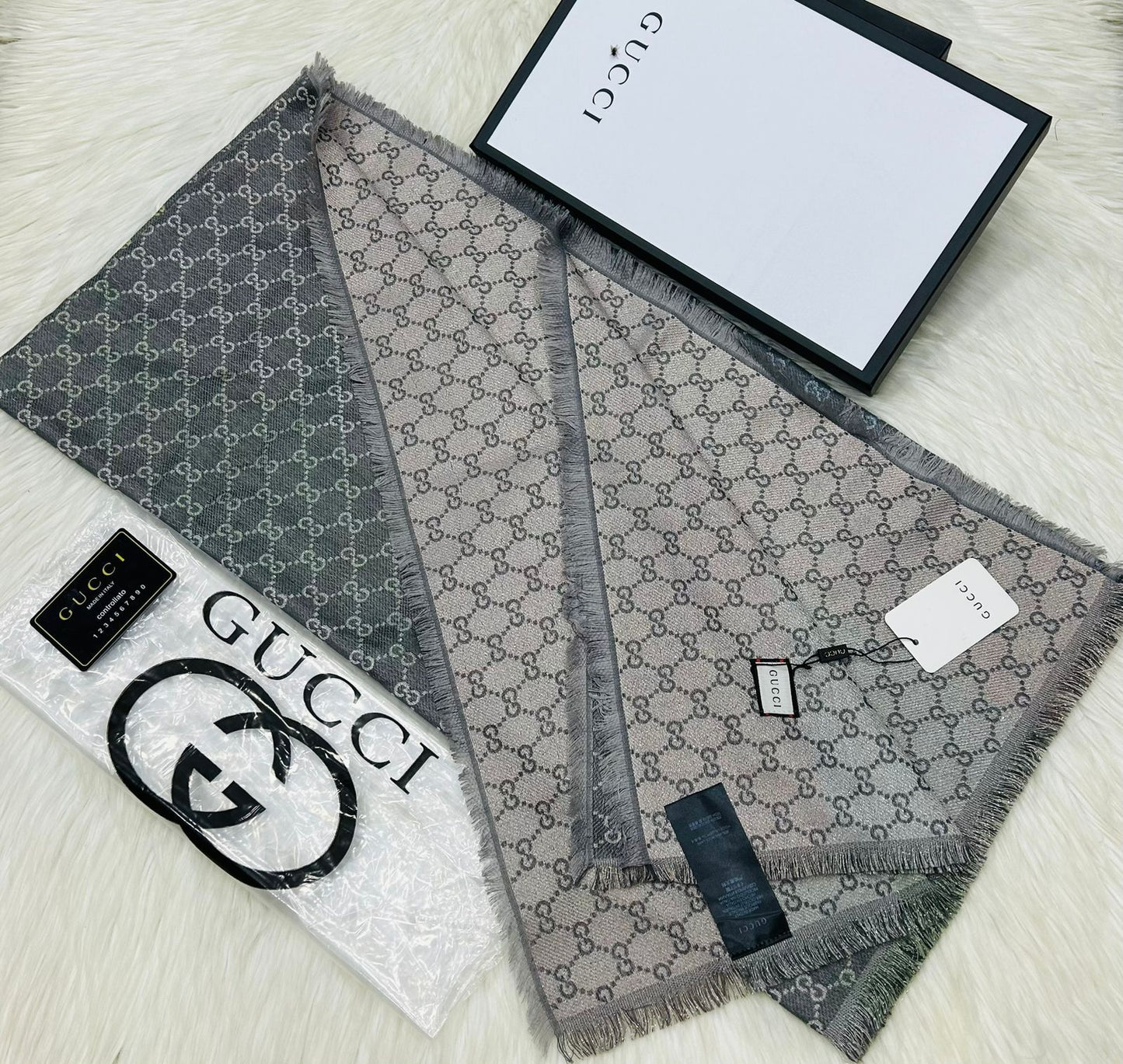 Gucci Premium Shawls 58×58 Inches