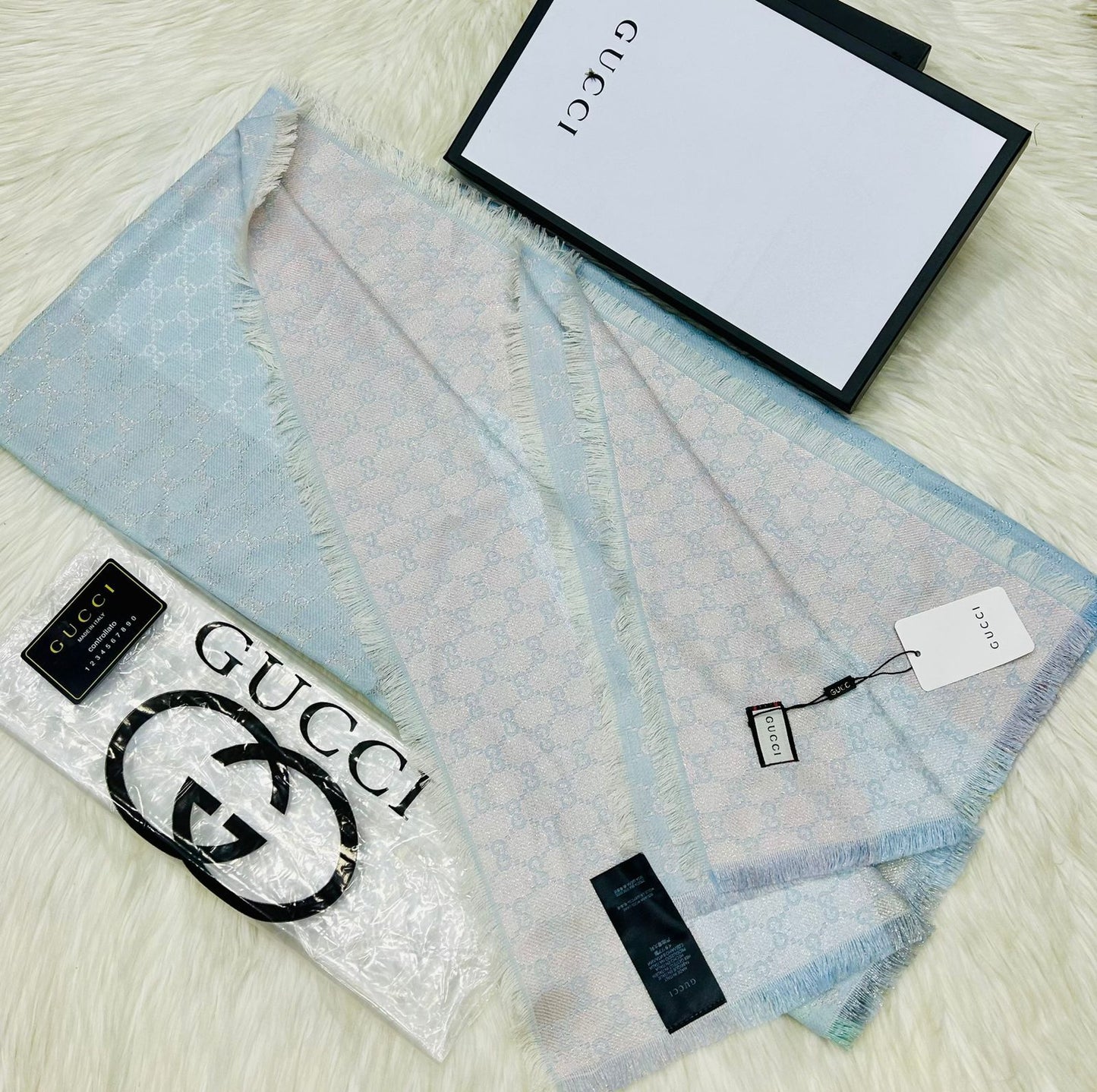 Gucci Premium Shawls 58×58 Inches