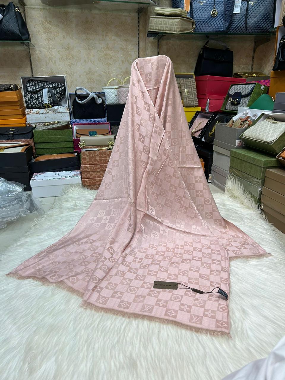 LV Monogram Shawls