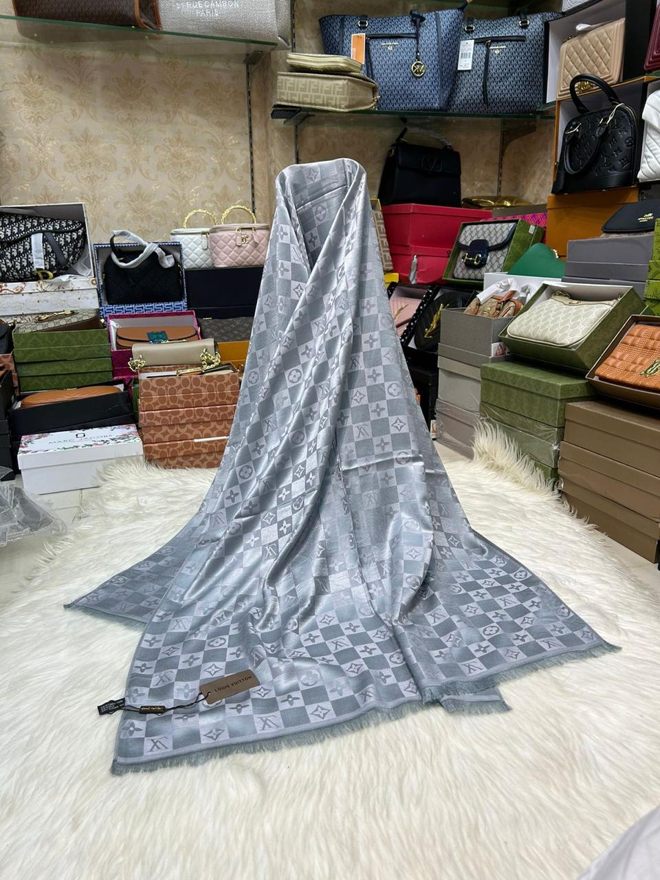 LV Monogram Shawls