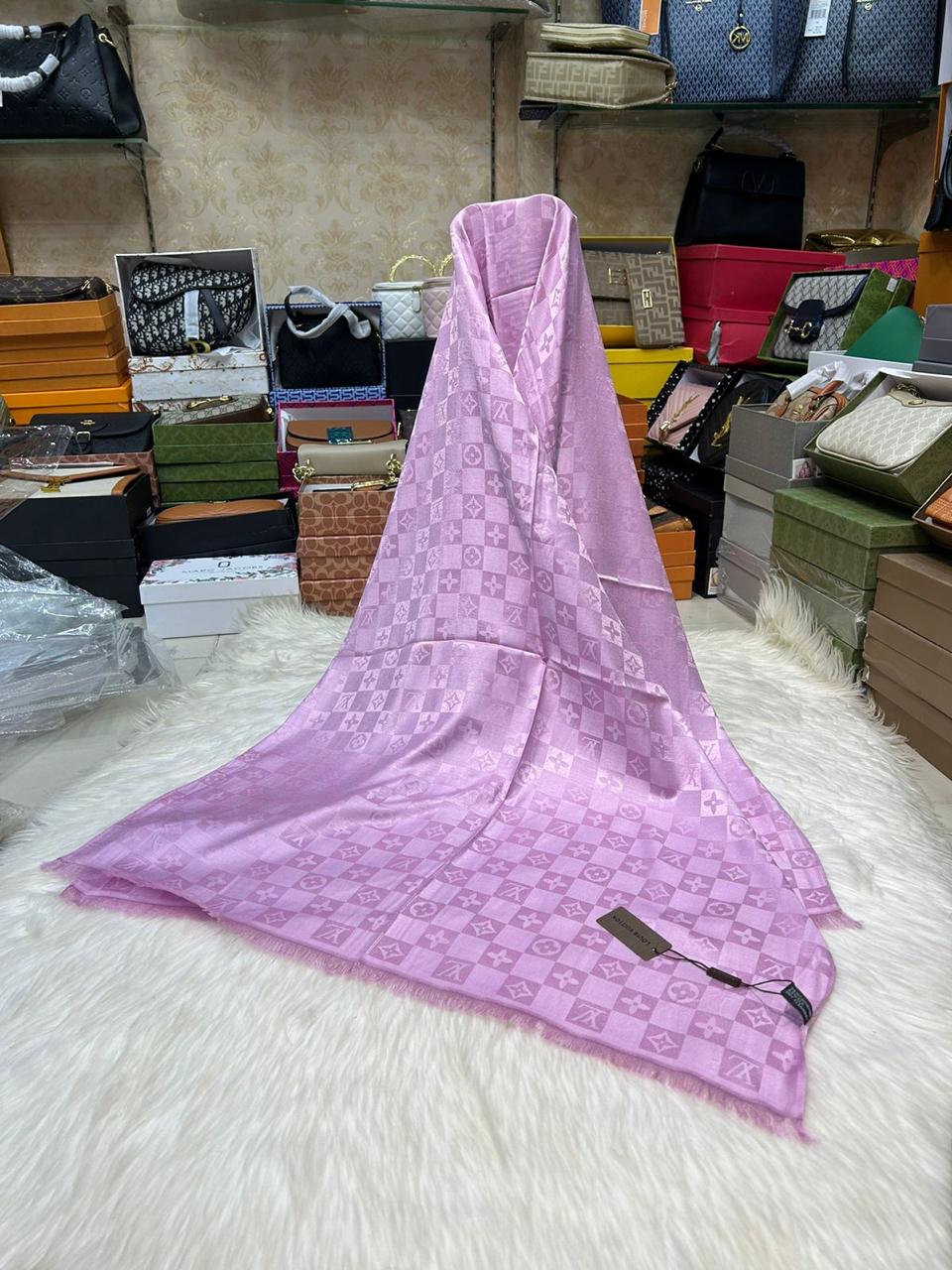 LV Monogram Shawls