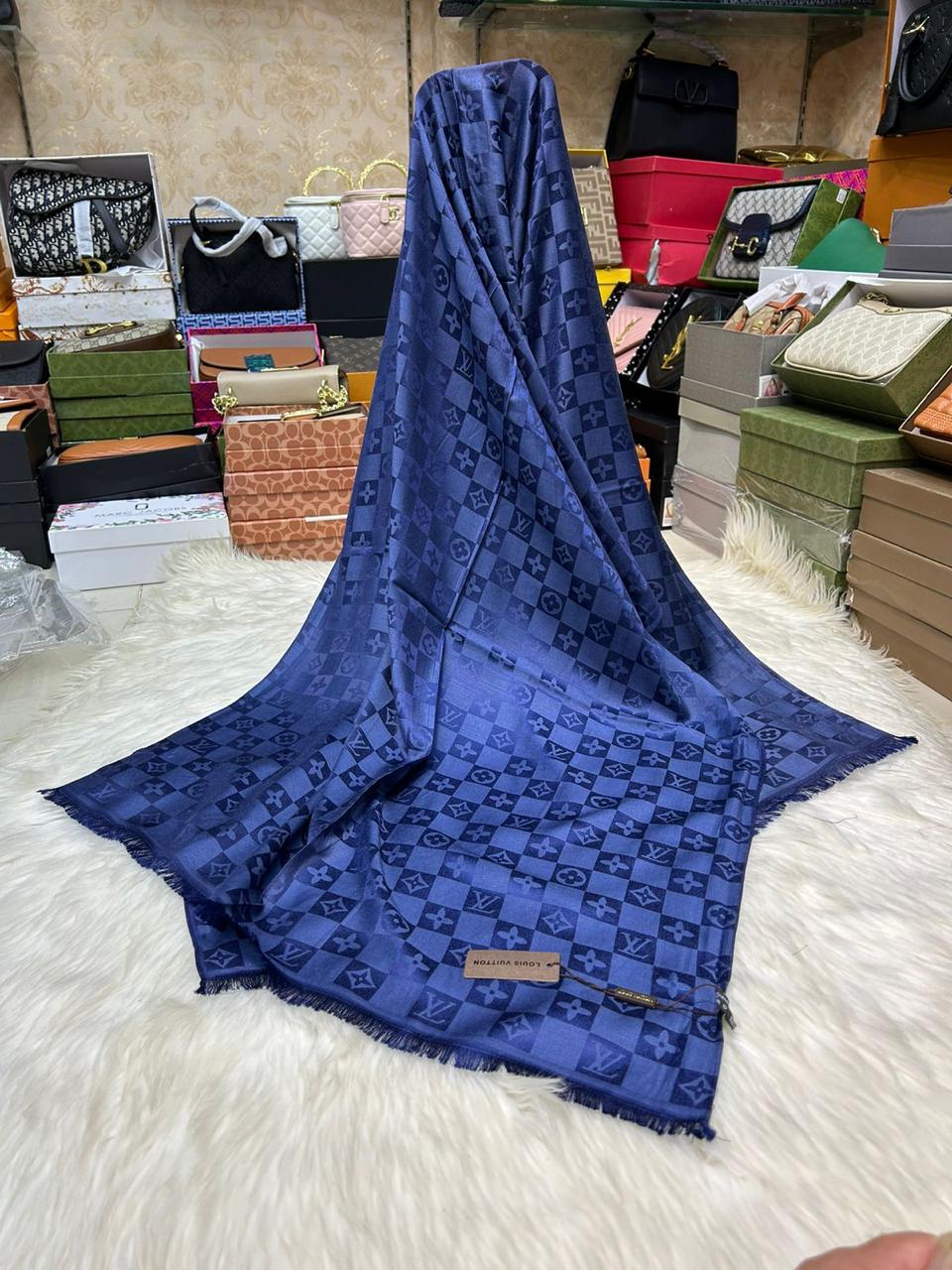 LV Monogram Shawls