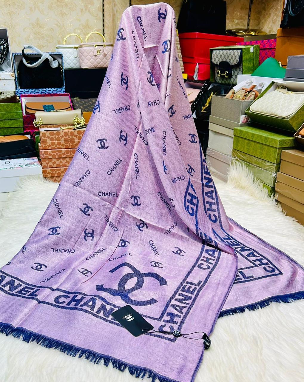 Chanel Monogram Shawls