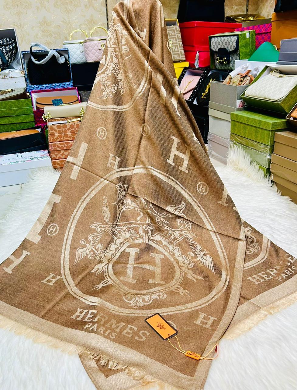 Hermes Monogram Shawls