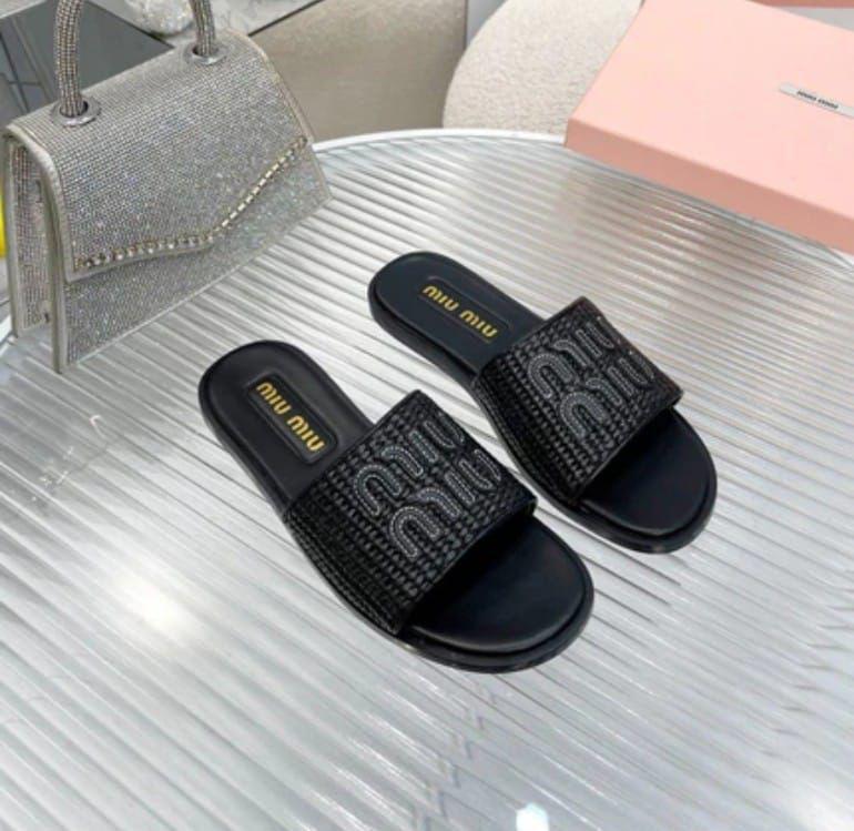 miu miu Flat slipper