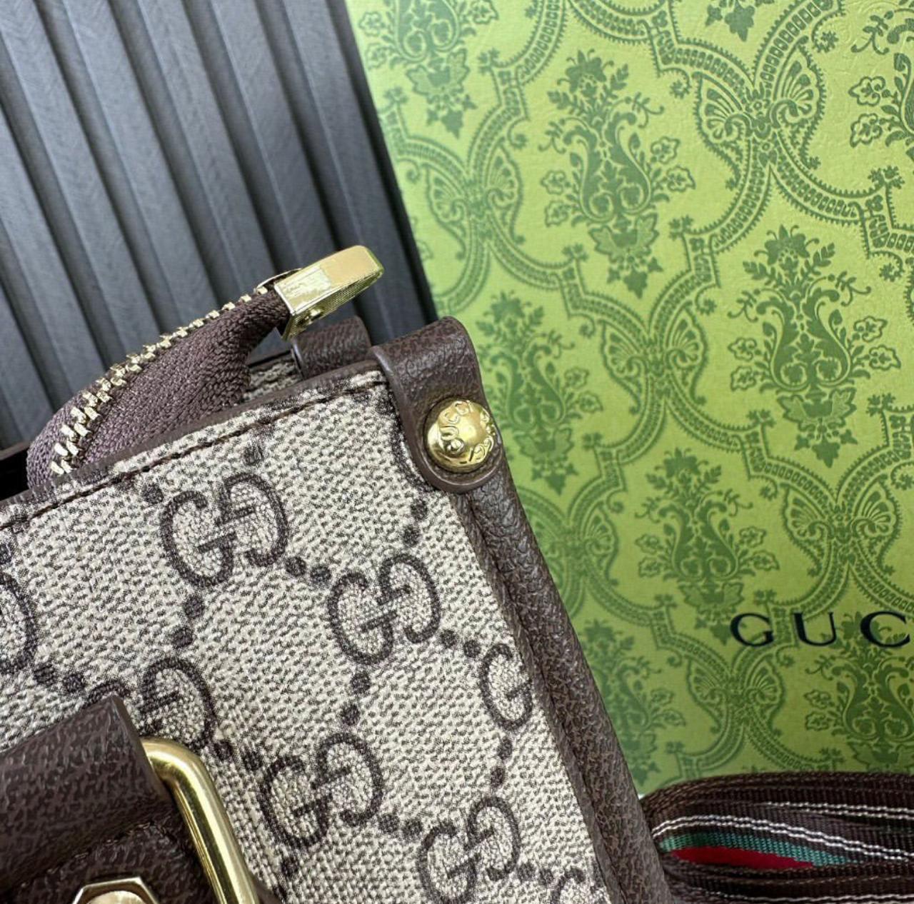 Gucci Ophidia 2nd MM Canvas Bag