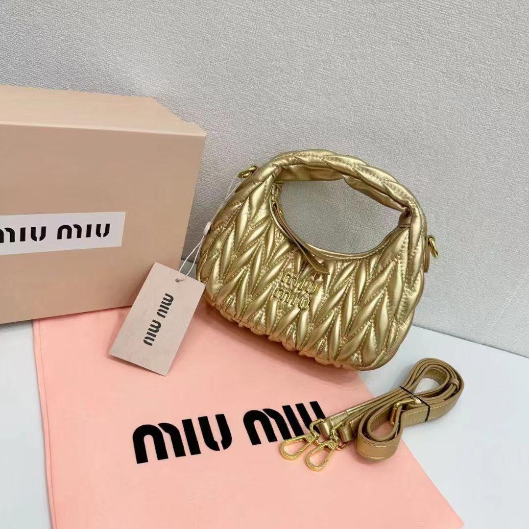 Miu Miu Wander Mini Hobo Handbag