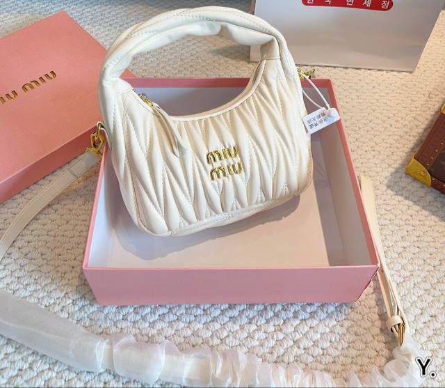 Miu Miu Wander Mini Hobo Handbag