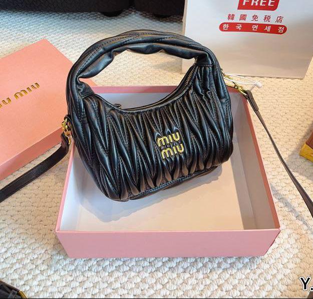 Miu Miu Wander Mini Hobo Handbag