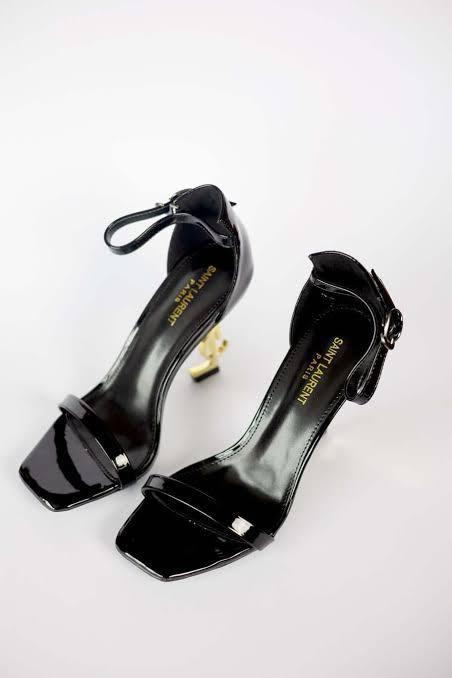 Saint Laurent Opyum Sandals Women Patent Leather