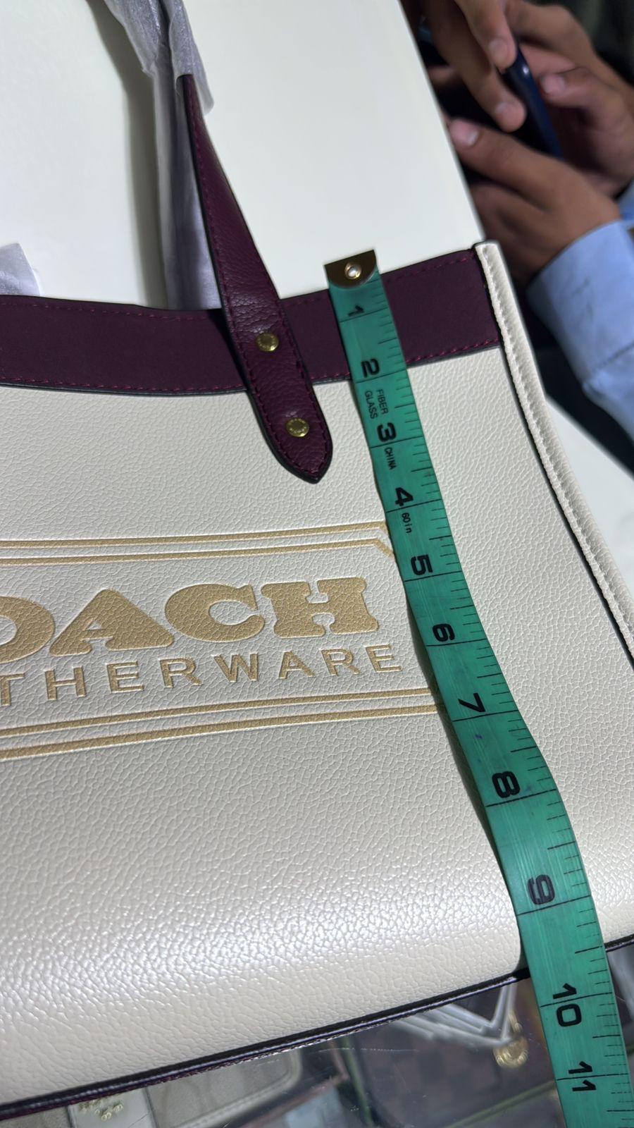 Coach Field Tote Colorblock Leather Shoulder Bag