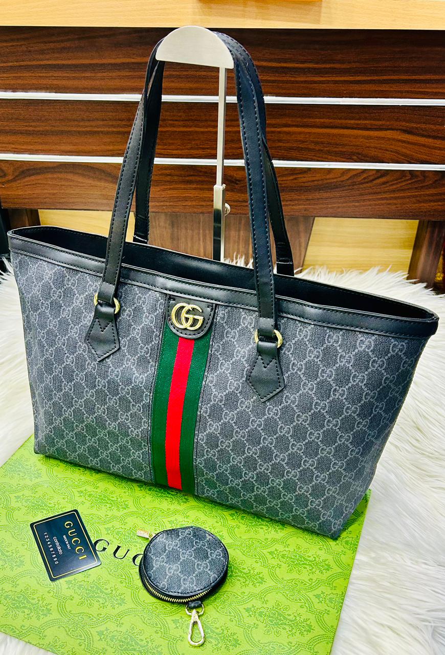 Gucci Ophidia MM Canvas Bag