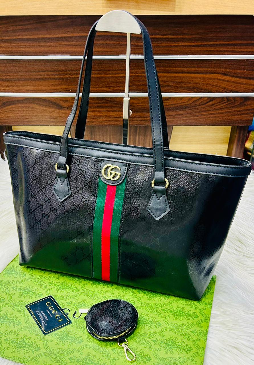 Gucci Ophidia MM Canvas Bag