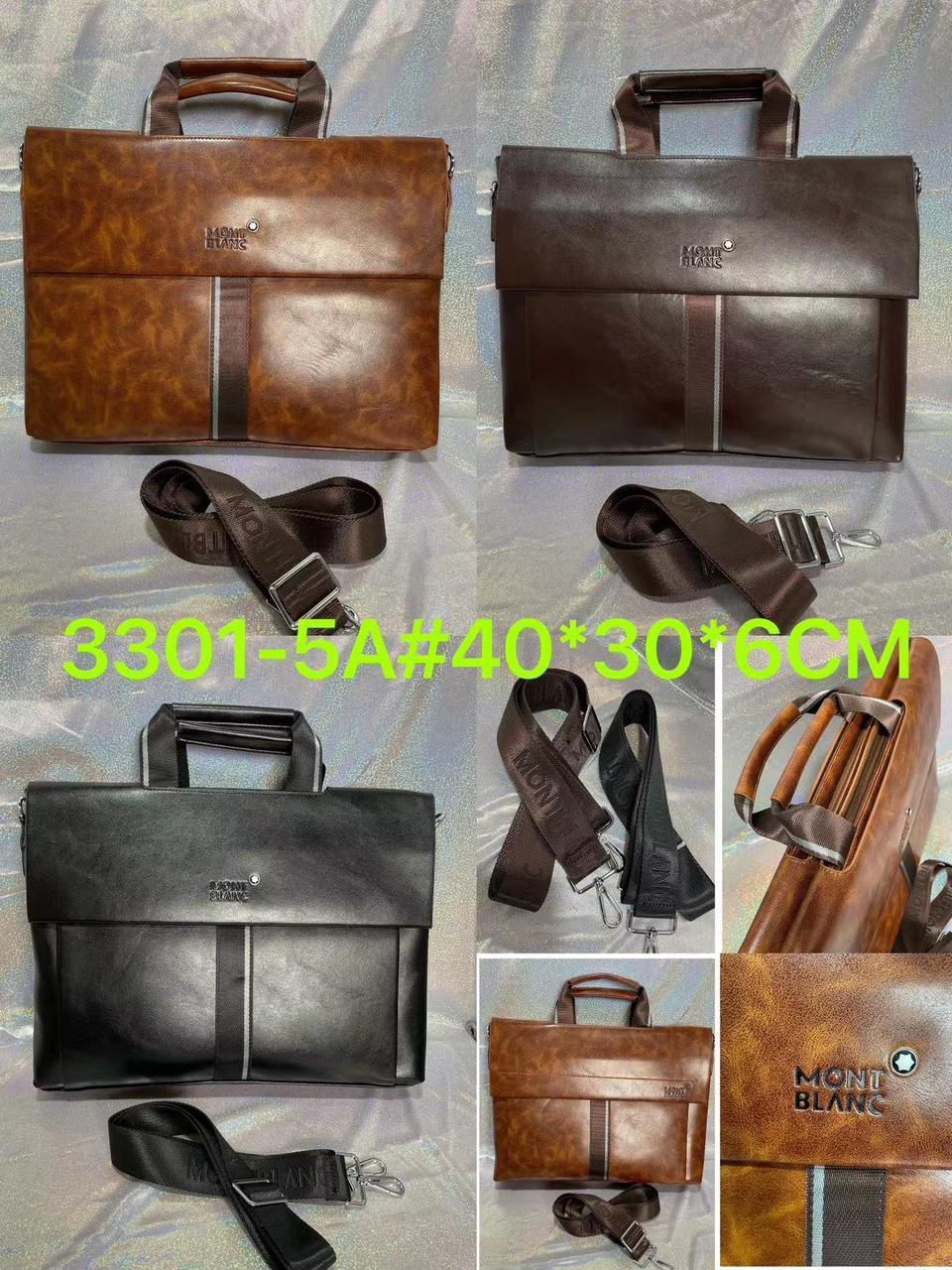 Mont Blanc Laptop Bag Centre Strip