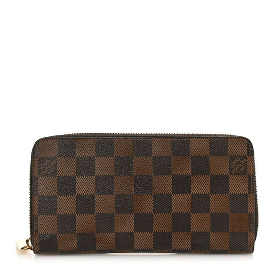 LV Zipper Wallet Damier Ebene