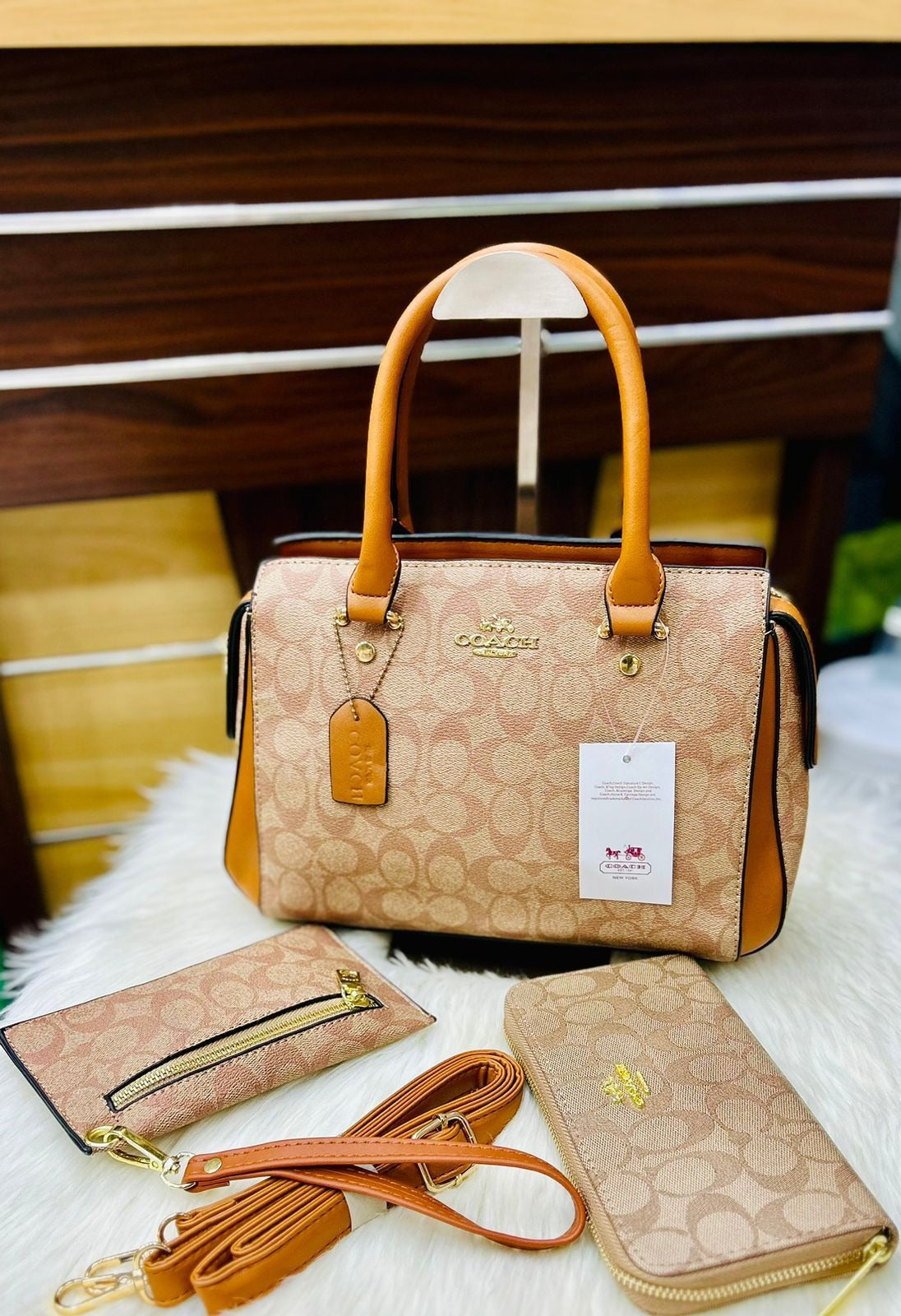 COACH Signature Tote Bag